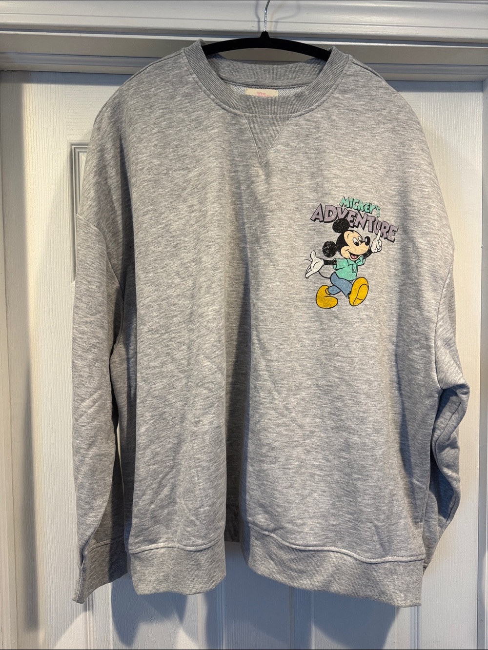 Primark Gray Mickey Adventure Graphic Sweatshirt